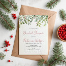 Search for holiday bridal shower invitations Modern