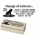 Search for new change of address rubber stamps We've moved