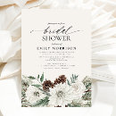 Search for rustic winter bridal shower invitations Watercolor floral