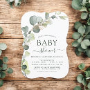 Search for succulent baby shower invitations Botanical