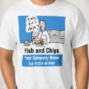 Search for fish and chips tshirts Takeaway