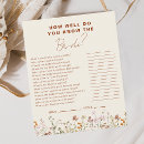 Search for how well do you know invitations Boho