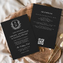 Search for logo wedding invitations Black and white