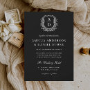 Search for logo wedding invitations Black and white