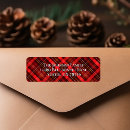 Search for nostalgic return address labels Festive