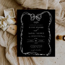 Search for white bow invitations Classic