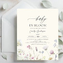 Search for affordable baby shower invitations Floral