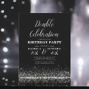 Search for double celebration birthday invitations Milestone
