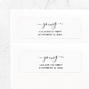 Search for envelops return address labels For her