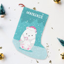 Search for polar bear christmas stockings Cute