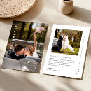 Search for photo collage wedding thank you cards Black and white