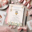 Search for tutu baby shower invitations Dance
