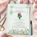 Search for brown baby girl shower invitations Elegant