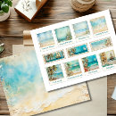 Search for coastal scrapbook paper Ephemera