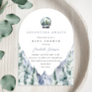 Search for winter baby invitations Woodland