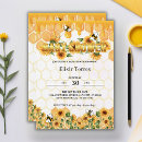 Search for honeybee baby shower invitations Modern