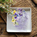 Search for clear birthday invitations Floral