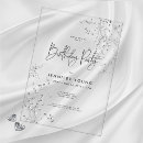 Search for black and white birthday invitations Classy