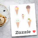 Search for kawaii ice cream cone stickers Gelato