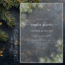 Search for winter couples shower invitations Rustic