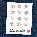 Search for blue and white stars stickers Cute