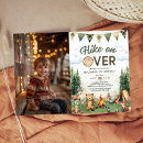Search for hike birthday invitations Camper