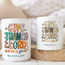 Search for christian thanksgiving mugs Religious