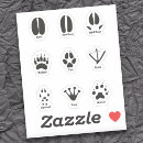 Search for white footprint stickers For kids