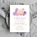 Search for seashell baby shower invitations Coral