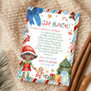 Search for naughty or nice christmas invitations Boy elf