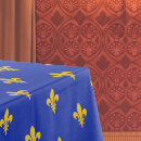 Search for fleur de lis tablecloths French symbol