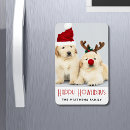Search for happy holiday magnets Typography