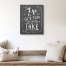 Search for lake life Vintage