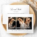 Search for photo collage wedding thank you cards Calligraphy