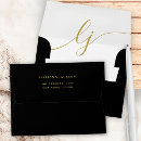 Search for black gold envelopes Modern