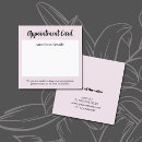 Search for salon appointment cards Professional