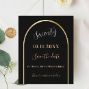 Search for 21st birthday save the dates Black