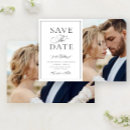 Search for formal wedding save the dates Minimalist