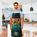 Search for cat father aprons For him