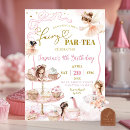 Search for fairy tea party invitations For kids
