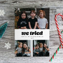 Search for multiple photo christmas cards Typography