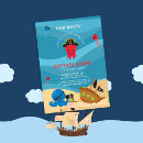 Search for octopus 5x7 invitations Pool party