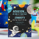 Search for space 1st birthday invitations Planets