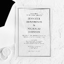 Search for black acrylic invitations Traditional