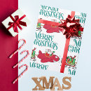 Search for blue santa wrapping paper Boy