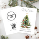Search for qr code merry christmas cards Modern