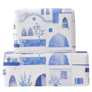 Search for greece wrapping paper Oia