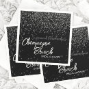 Search for silver and black napkins Bridal shower