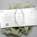 Search for purple lavender navy blue invitations For her