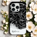 Search for black lines iphone cases Black and white